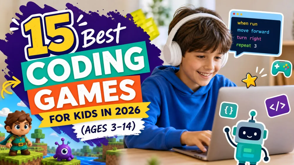 15 Best Coding Games for Kids to Learn Programming (2026)