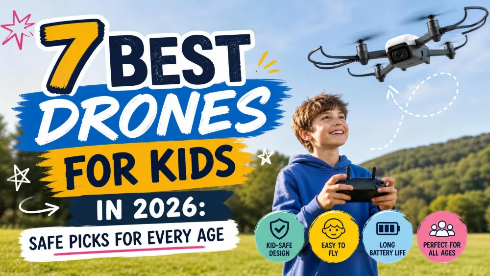 7 Best Drones for Kids 2026: Safe Picks by Age