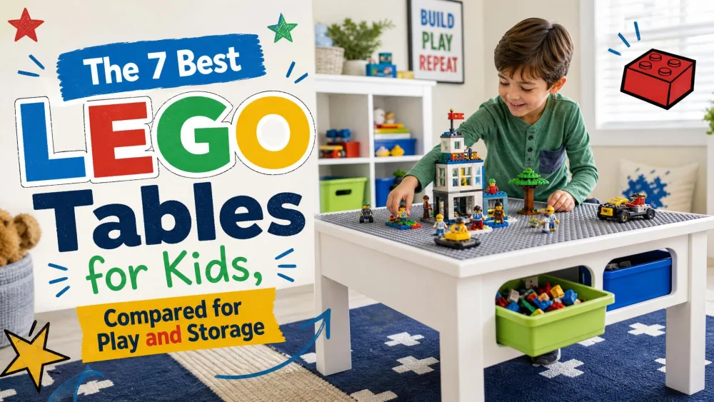 7 Best LEGO Tables for Kids With Storage (2026)