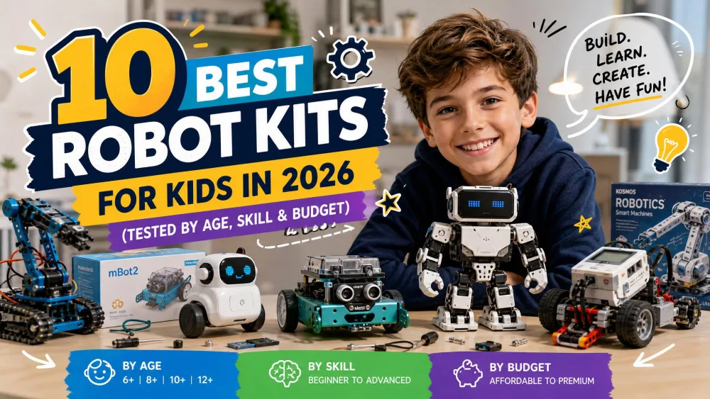 10 Best Robot Kits for Kids in 2026 (Tested by Age)