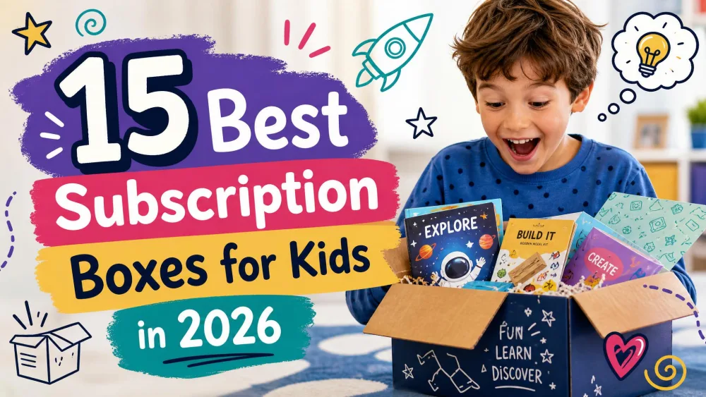 15 Best Subscription Boxes for Kids in 2026