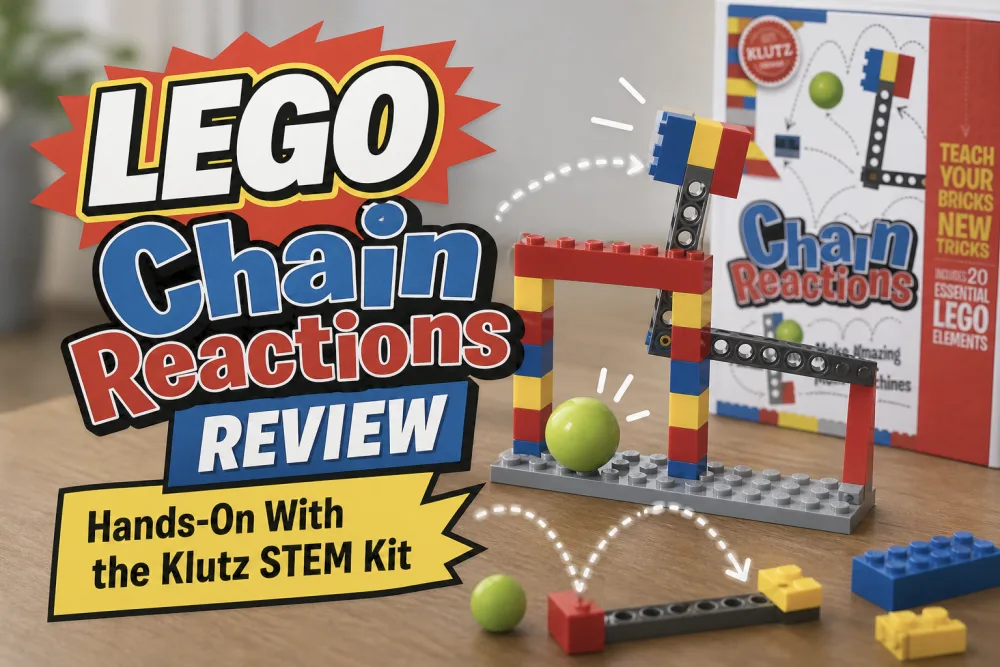 LEGO Chain Reactions Review: Hands-On With the Klutz STEM Kit