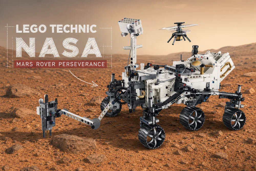 LEGO Technic 42158 NASA Mars Rover Perseverance Review