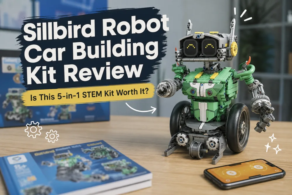 Sillbird Robot Car Building Kit Review: Is This 5-in-1 STEM Kit Worth It?