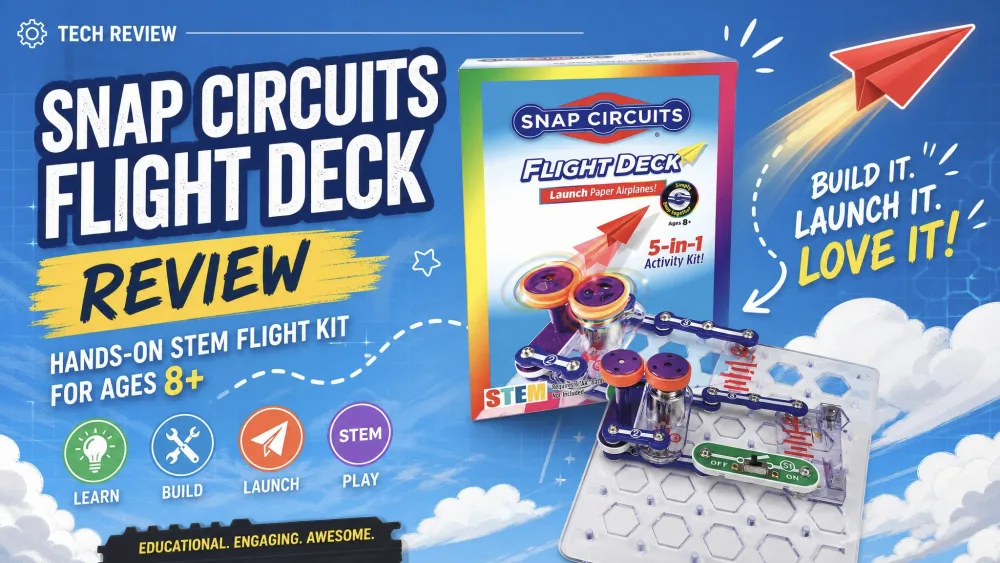 Snap Circuits Flight Deck Review: Hands-On STEM Flight Kit for Ages 8+