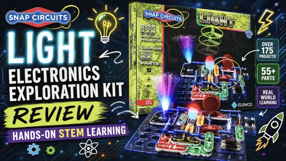 Snap Circuits Light Electronics Exploration Kit Review: Hands-On STEM Learning