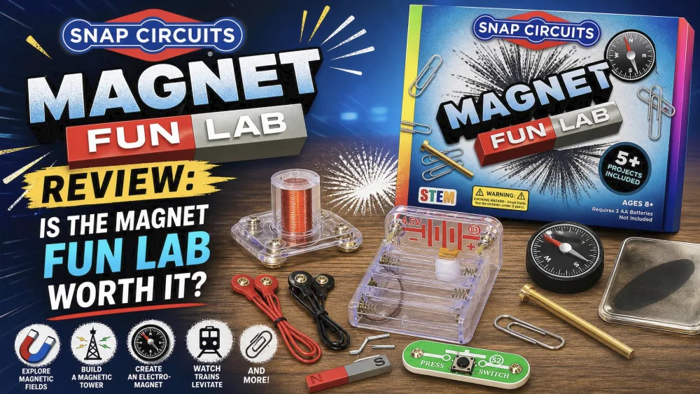 Snap Circuits Magnet Kit Review: Is the Magnet Fun Lab Worth It?