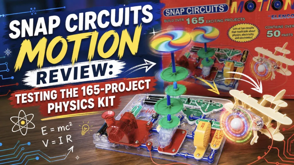 Snap Circuits Motion Review: Testing the 165-Project Physics Kit