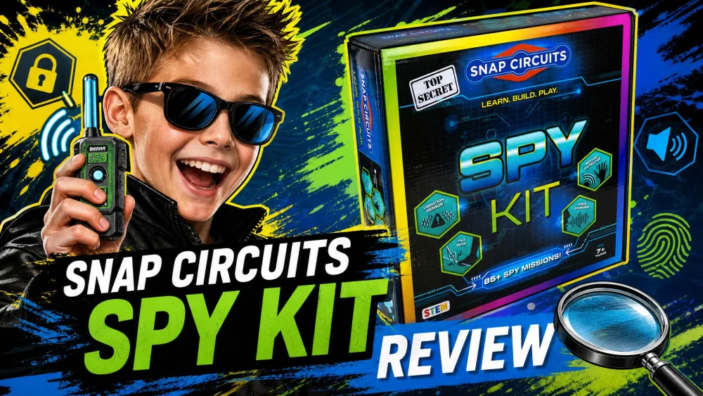 Snap Circuits Spy Kit Review