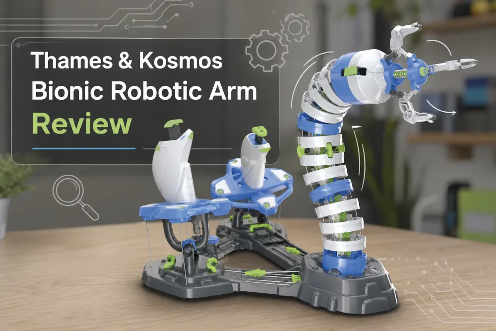 Thames & Kosmos Bionic Robotic Arm Review: Is This STEM Kit Worth It?