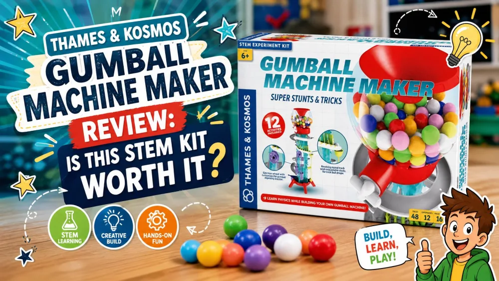Thames & Kosmos Gumball Machine Maker Review: Is This STEM Kit Worth It?